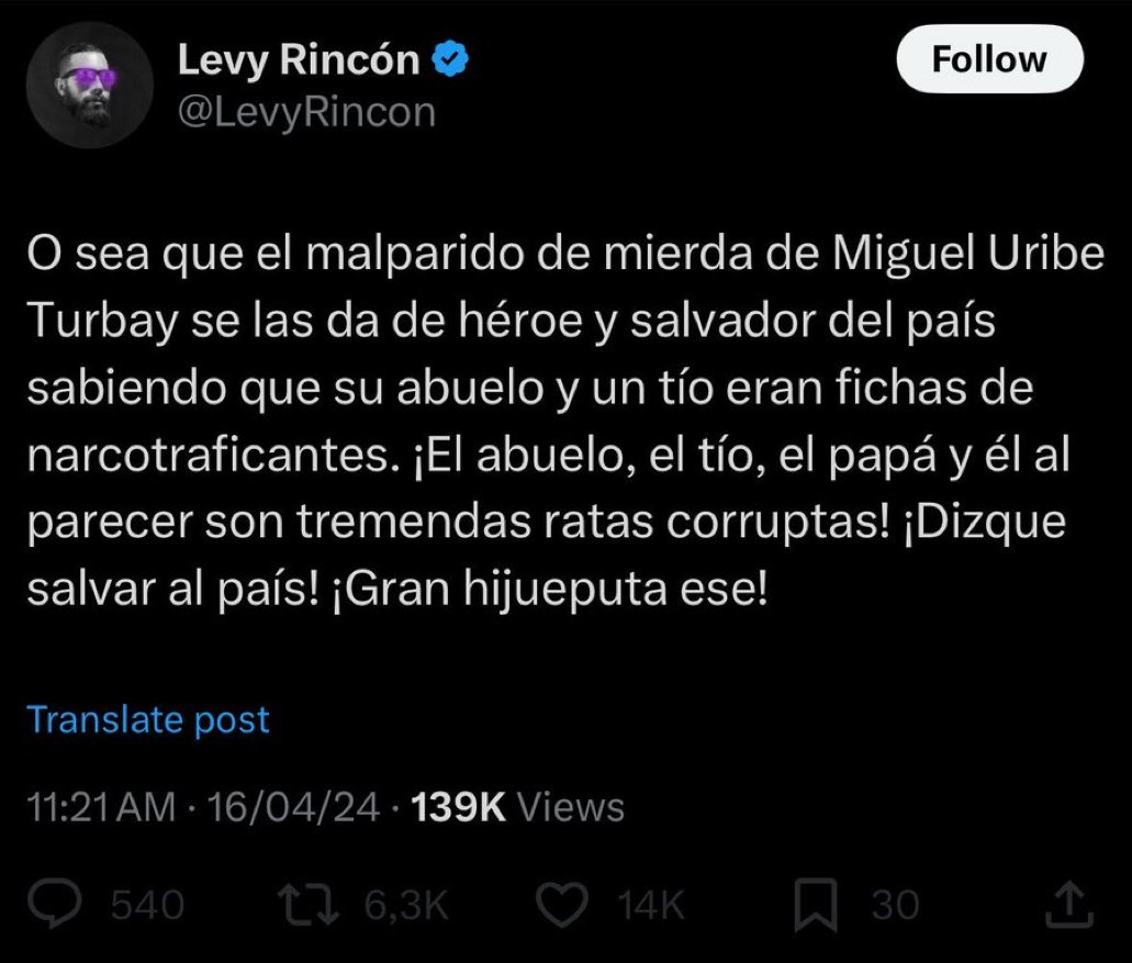 RenataSokolov's tweet photo. Claramente había alguien que tenía una obsesión con Miguel Uribe https://t.co/CAT9SLDHaT