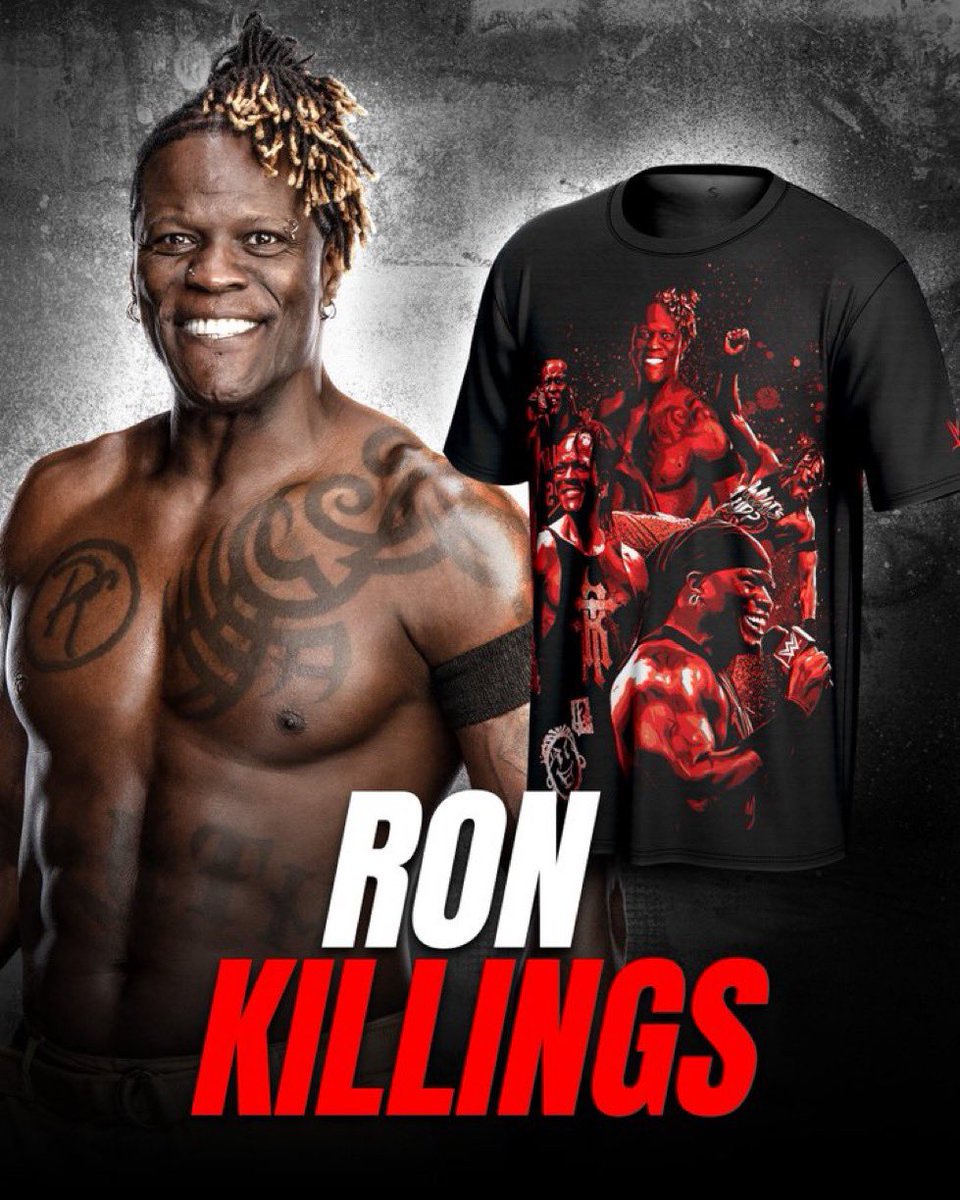 WWE DROPS A NEW OFFICIAL R TRUTH SHIRT 

NO MORE “R TRUTH” HE IS JUST RON KILLINGS 🔥

WELCOME BACK GOAT

#MITB