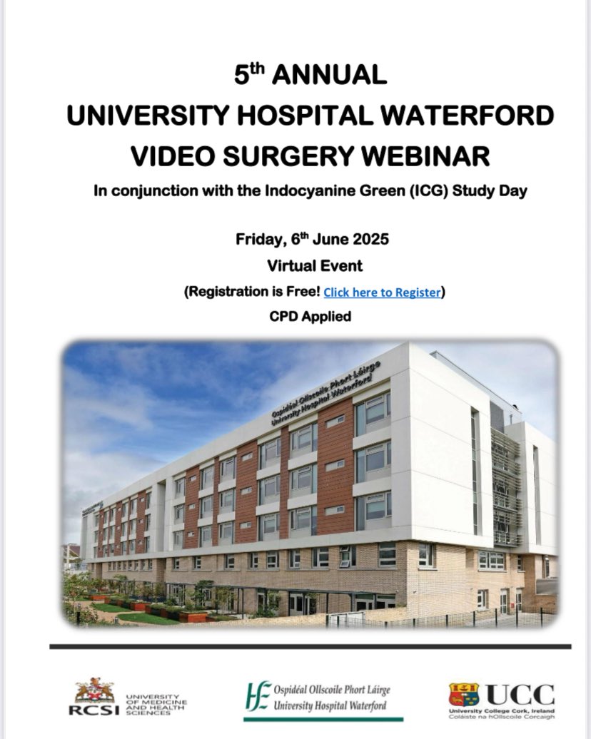UHW Surgery (@surgeryuhw) on Twitter photo Huge thank you to everyone supporting and participating in The 5th Annual <a href="/UHW_Waterford/">Univ Hosp Waterford</a> VideoSurgery Meeting & ICG Study Day on making it such a success <a href="/Matersurgery/">MaterSurgery</a> <a href="/asam100/">Asam Ishtiaq</a> <a href="/uccacademy/">UCC Academy</a> <a href="/UHW_Waterford/">Univ Hosp Waterford</a> <a href="/UCCMedHealth/">UCC Medicine & Health</a> <a href="/nnifhoghlu/">Niamh</a> <a href="/RCSI_Irl/">RCSI</a> Huge thank you to everyone supporting and participating in The 5th Annual <a href="/UHW_Waterford/">Univ Hosp Waterford</a> VideoSurgery Meeting & ICG Study Day on making it such a success <a href="/Matersurgery/">MaterSurgery</a> <a href="/asam100/">Asam Ishtiaq</a> <a href="/uccacademy/">UCC Academy</a> <a href="/UHW_Waterford/">Univ Hosp Waterford</a> <a href="/UCCMedHealth/">UCC Medicine & Health</a> <a href="/nnifhoghlu/">Niamh</a> <a href="/RCSI_Irl/">RCSI</a>