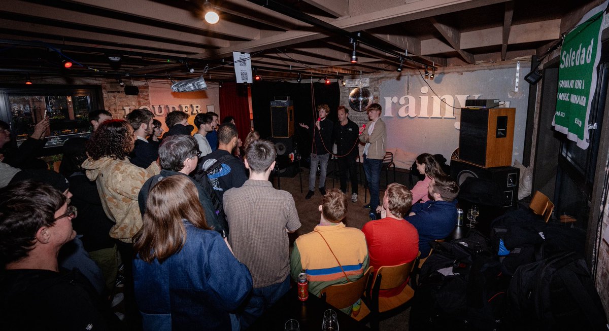 Nathan Thomas (@nathanlthomas) on Twitter photo Enjoyed a great night in town supporting <a href="/Jamesyoungtv/">james young</a> last week for the launch of SOLEDAD 🎶
An exciting new platform for local musicians and music journalists in Manchester ❤️
🔗 indiegogo.com/projects/soled… Enjoyed a great night in town supporting <a href="/Jamesyoungtv/">james young</a> last week for the launch of SOLEDAD 🎶
An exciting new platform for local musicians and music journalists in Manchester ❤️
🔗 indiegogo.com/projects/soled…
