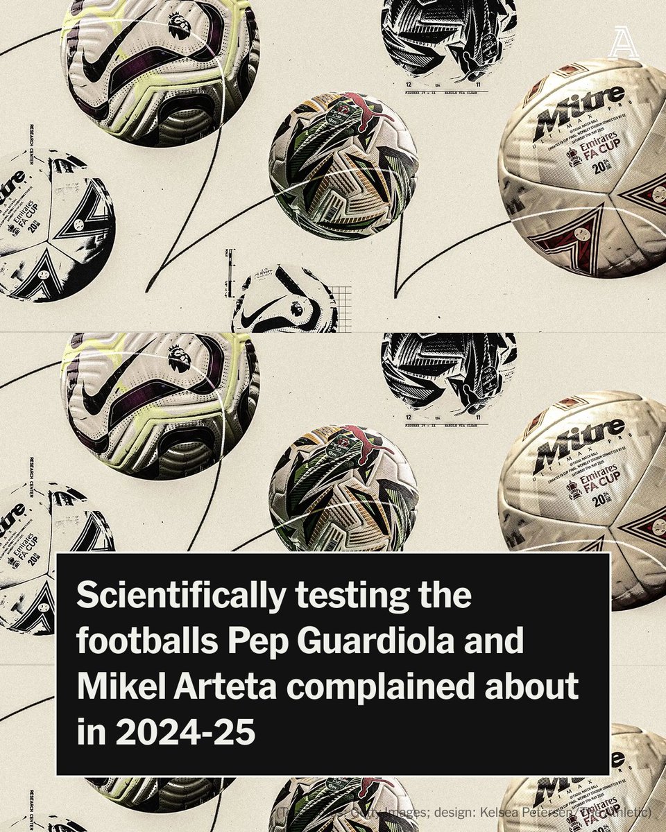 The Athletic | Football (@theathleticfc) on Twitter photo What makes a good football? Mikel Arteta didn't like the Puma’s Orbita 1 last season, while Pep Guardiola criticised the Mitre FA Cup Ultimax Pro.
But do they really react and move any differently to the Premier League's Nike Flight 24-25?
<a href="/LiamTharmeCoach/">Liam Tharme</a> — with the help of What makes a good football? Mikel Arteta didn't like the Puma’s Orbita 1 last season, while Pep Guardiola criticised the Mitre FA Cup Ultimax Pro.
But do they really react and move any differently to the Premier League's Nike Flight 24-25?
<a href="/LiamTharmeCoach/">Liam Tharme</a> — with the help of