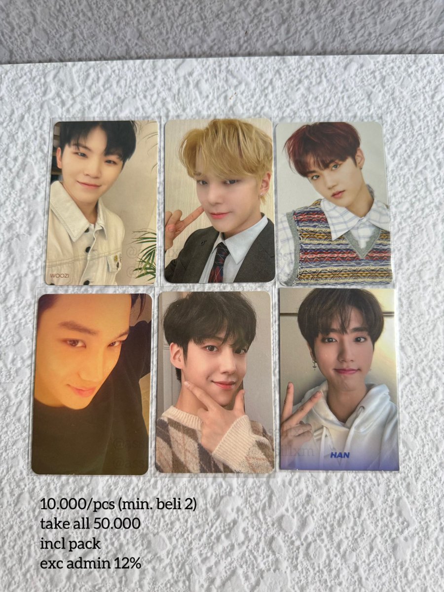 assillxm's tweet photo. WTS CLEARANCE SALE PC PHOTOCARD

✅ Include packing
❌ Exc admin shopee (12%, bisa splitpay)
📌 Satuan take min.2pc
📍Tangerang https://t.co/mxlmLwuB5I
