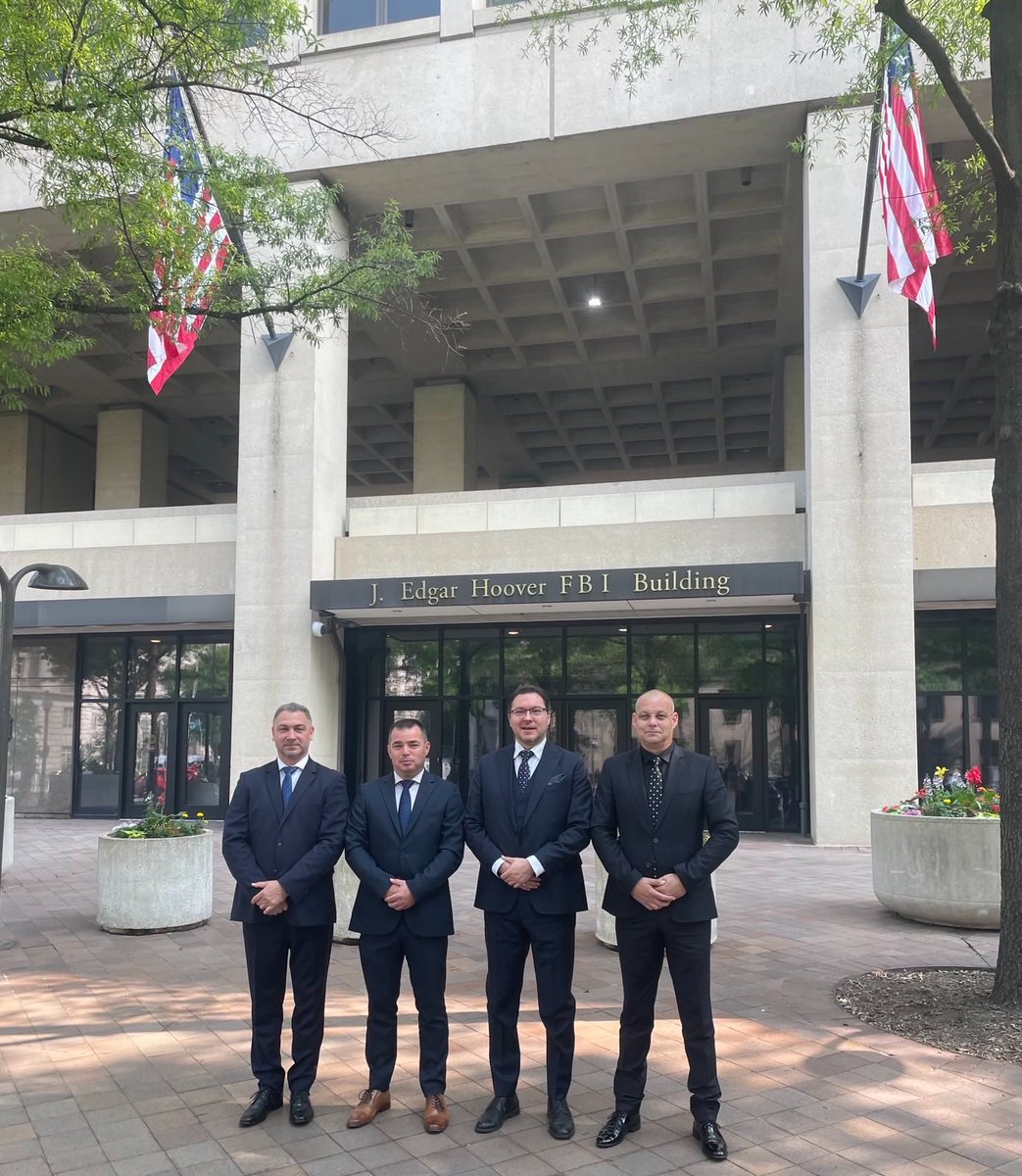 DanielMitov's tweet image. Met with #FBI Deputy Director Dan Bongino πΊπΈ to discuss emerging threats from authoritarian regimes, cybercrime, and crypto-related investigations. Strengthening π§π¬πΊπΈ security cooperation remains a top priority. π€π‘οΈ #Security