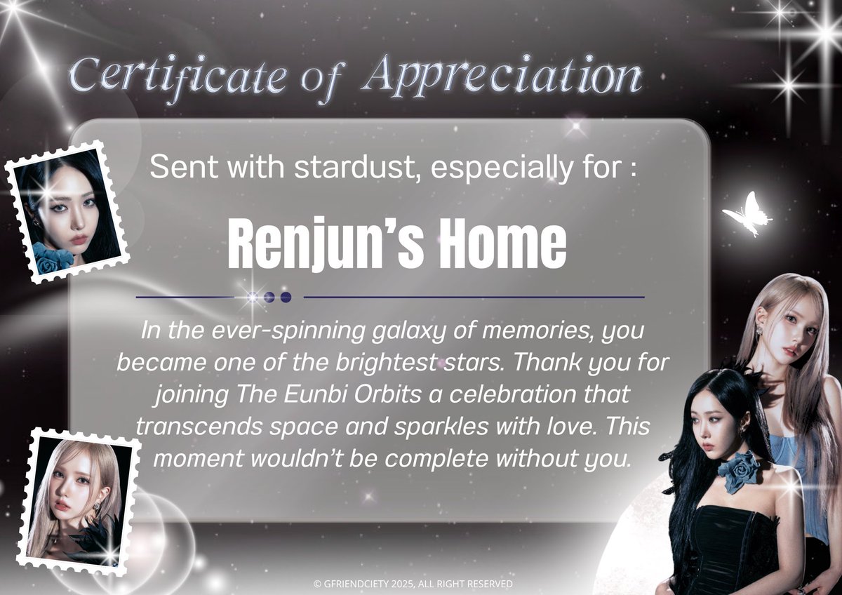 Renjun's HOME (@rjnshome) on Twitter photo Thank you to <a href="/GFriendciety/">𝐓𝐡𝐞 𝐄𝐮𝐧𝐛𝐢 𝐎𝐫𝐛𝐢𝐭𝐬 ☄️</a> for trusting us to participate in your project as media partner. Hopefully, we can work together again in the future 💛 Thank you to <a href="/GFriendciety/">𝐓𝐡𝐞 𝐄𝐮𝐧𝐛𝐢 𝐎𝐫𝐛𝐢𝐭𝐬 ☄️</a> for trusting us to participate in your project as media partner. Hopefully, we can work together again in the future 💛