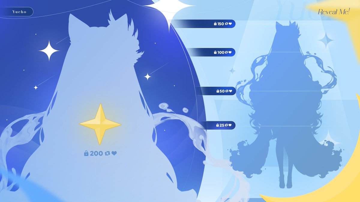 ‧ ₊ ☽ Yueho 3.0 Model Reveal ☾ ₊ ‧ 
 
Yue regained her power and got her new goddess form.

♡ &amp; ↺ to unlock me🤍  

Debut on September 2025

#Vtuber • #ENVtuber • #ModelReveal