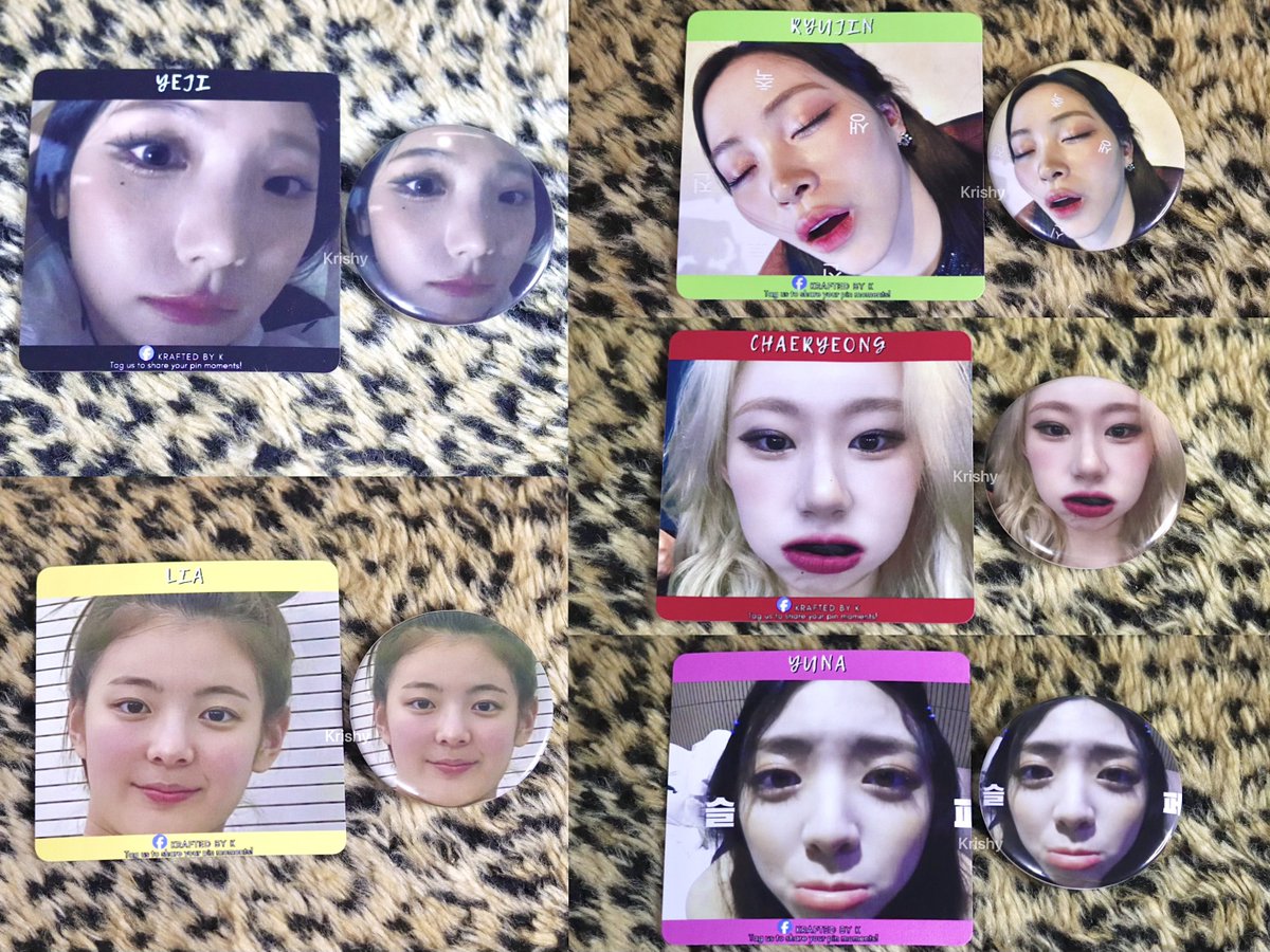 ItzTukRyujin's tweet photo. WTS/LFB 

ITZY MEMES BADGE PIN 
[BATCH 3]

OT5/SET(5pcs) - 200php
(with individual packaging)
Badge Pin Size: 58mm 

Order form: https://t.co/aUlPc2iwa4

#ITZY #있지 #yeji #lia #ryujin #chaeryeong #yuna #midzy 
#badgepin #buttonpin #wts https://t.co/jZKOyIybIG