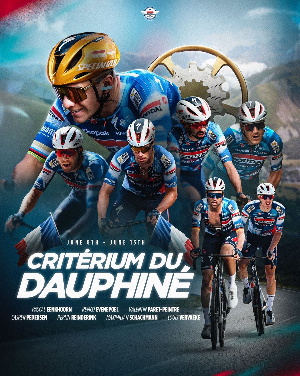 One of the season’s biggest and best races is here 💥

Good luck to our seven wolves taking on the #Dauphine 👊