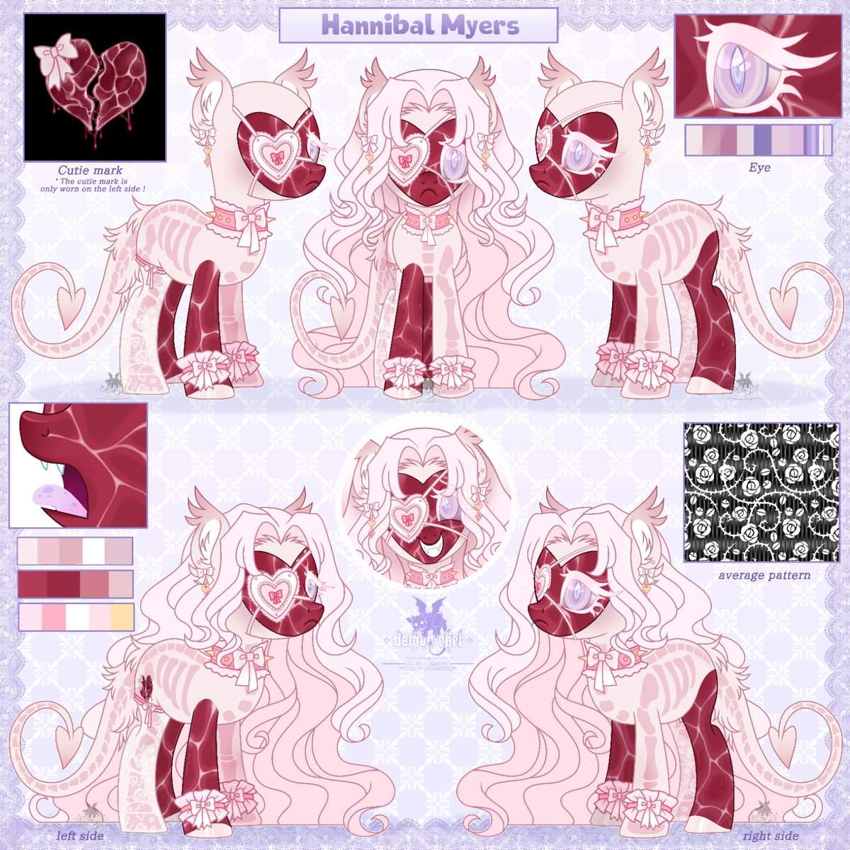 Ref Commission! I made this design a while back, and I'm so glad they asked me to do her ref.  ✨💞