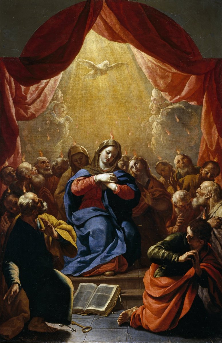 DOMINGO DE PENTECOSTÉS |

"Envía tu Espíritu, Señor, y repuebla la faz de la tierra ", Sal 103.

Misas en la iglesia parroquial de San Pedro Apóstol a las 10, 11, 12 y 20h.

"Pentecostés", Antonio Palomino y Velasco. Museo Nacional del Prado.

Feliz #DíaDelSeñor #CofradíasMLG