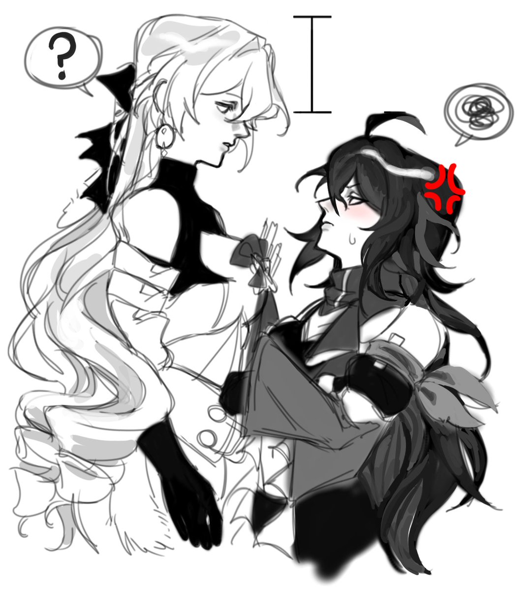 Before &amp; After 🌹🦋
#bronseele #HonkaiStarRail