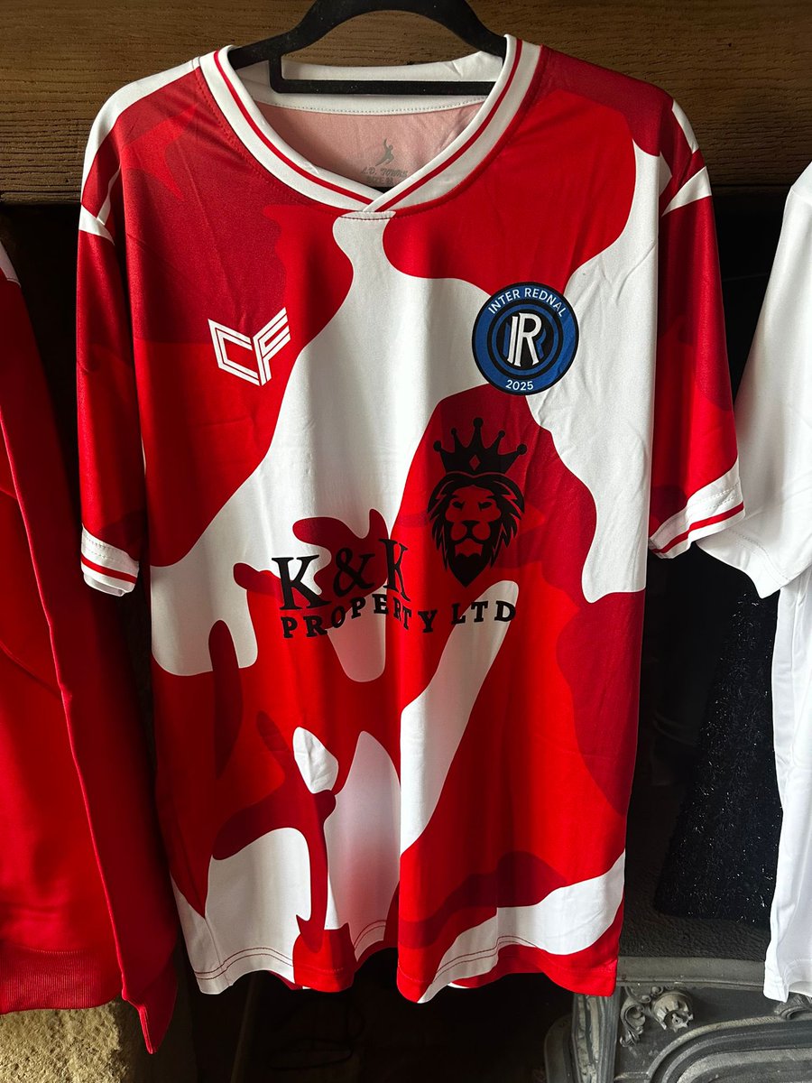 New kit and training tops for the 25/26 season