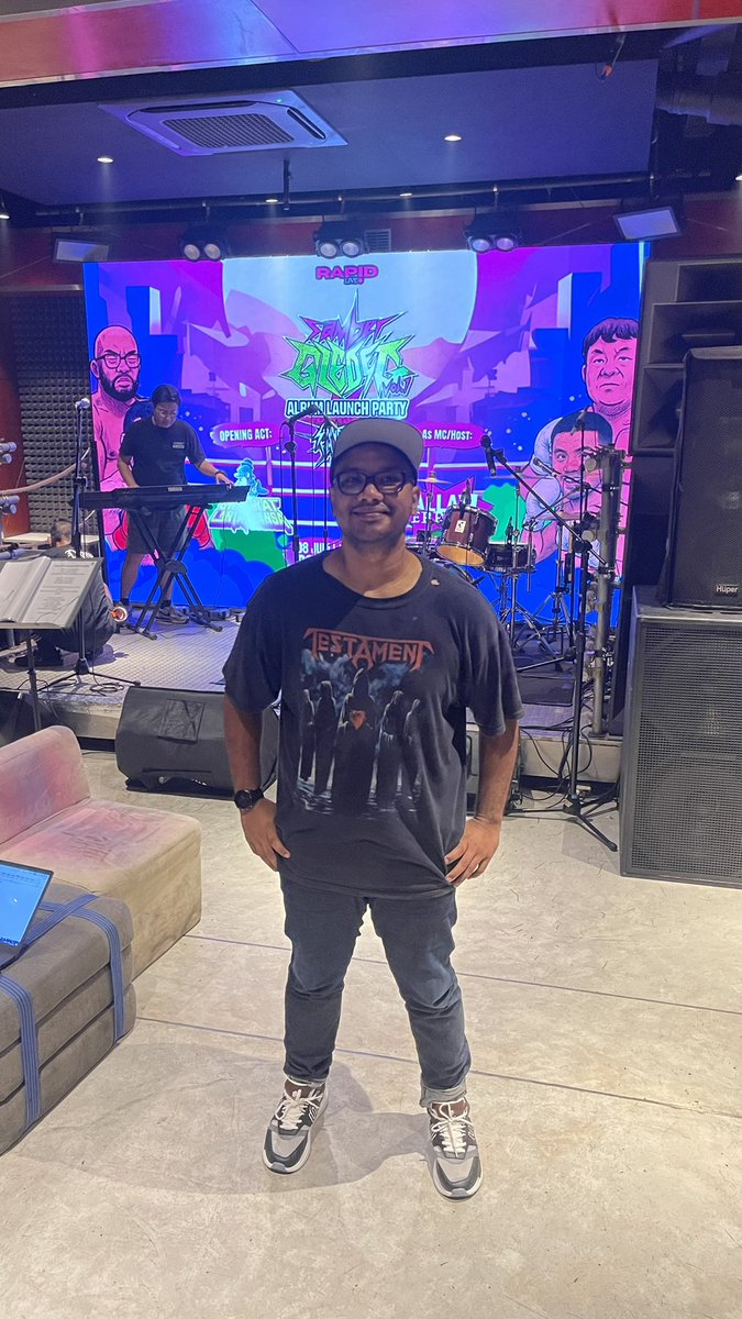 159/365 ceksound buat gledeg party nanti malem pake kaos Testament yang udeh belel tapi masih asoy

#365harikaosmusik