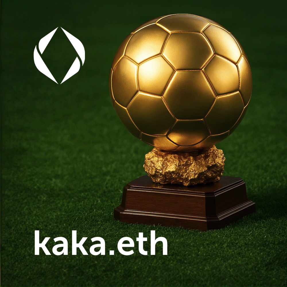 hoteths's tweet photo. kaka.eth added to the vault 🔥
⚽️ World champion, Ballon d'Or winner 
🎯25M on Twitter, 39M on Facebook
One of the most followed name in the game

Welcome to the collection, King 🇧🇷👑

#ens #kaka #football #hoteth