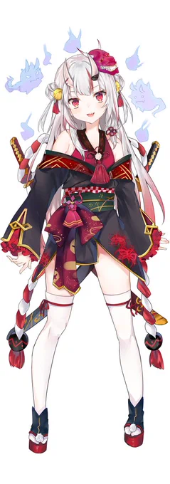 #原作の隣に自分の絵を貼る #百鬼絵巻
