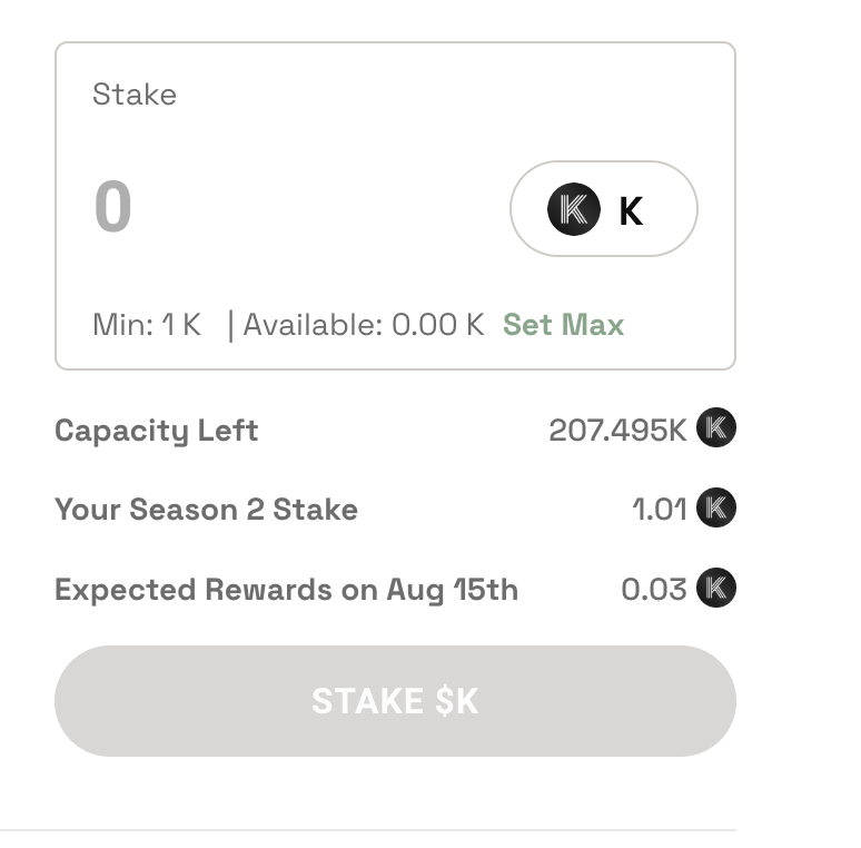 krishna199808's tweet photo. @KintoXYZ 
📡 Just locked my $K into the chain.
Decentralized dreams, incoming.
I believe in $K. Stake $K on Kinto to be eligible for additional airdrops and other surprises ⛩️ https://t.co/wln5pC5JLd