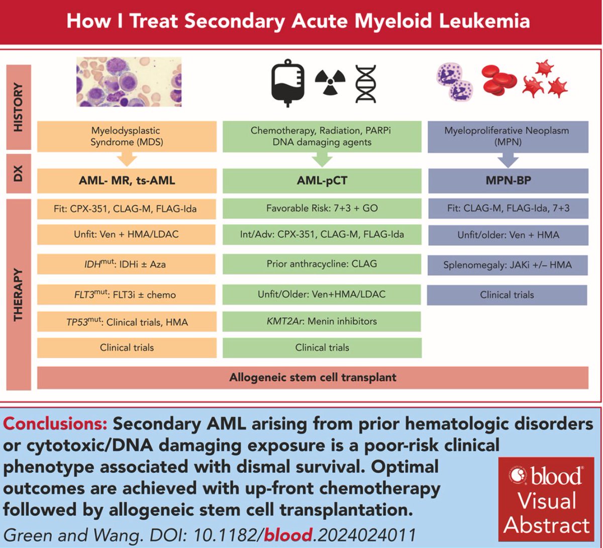 How I treat secondary acute myeloid leukemia ashpublications.org/blood/article-…

#leusm #AML