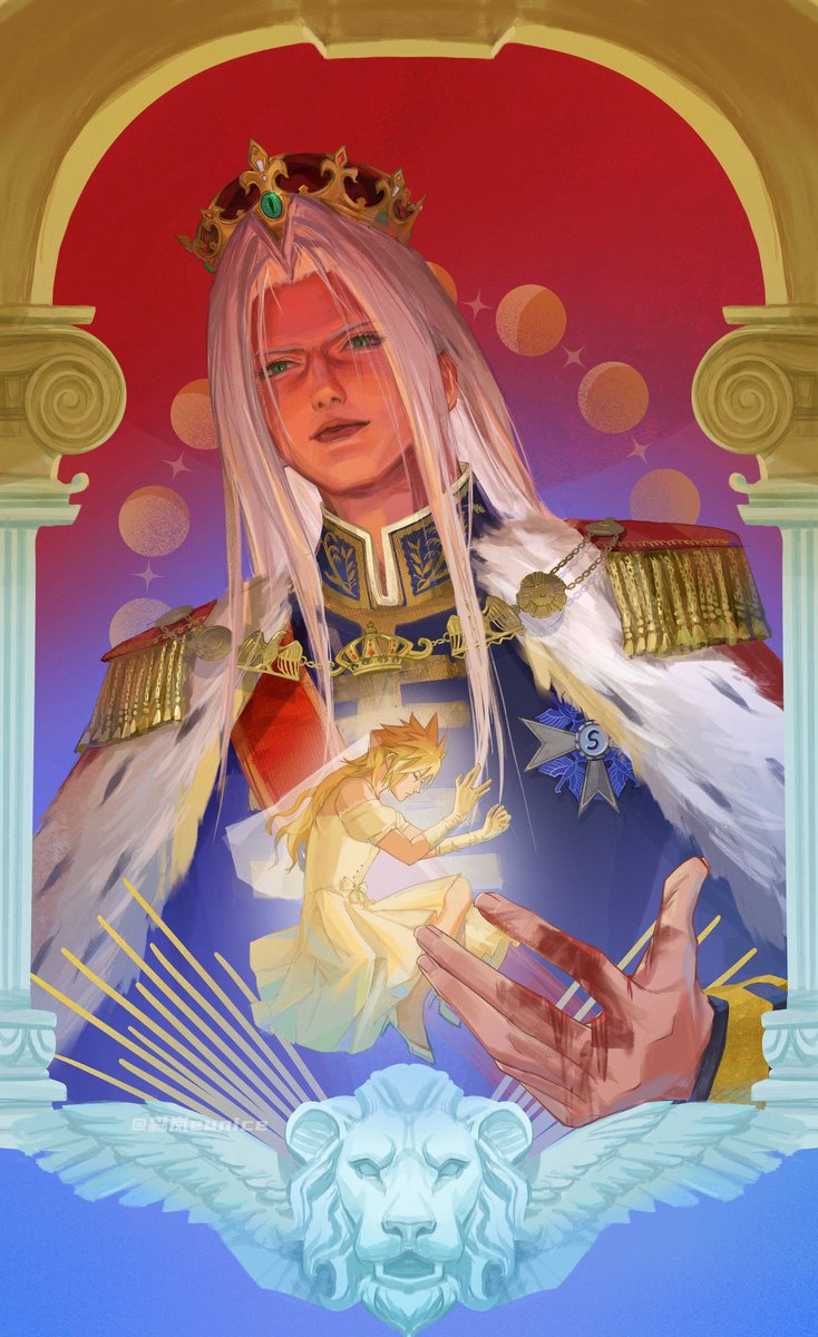 #CloudStrife #sefikura #セフィクラ #Sephiroth  #ff7 The Ghost King and His Puppet Bride  是国王与小鸟呀