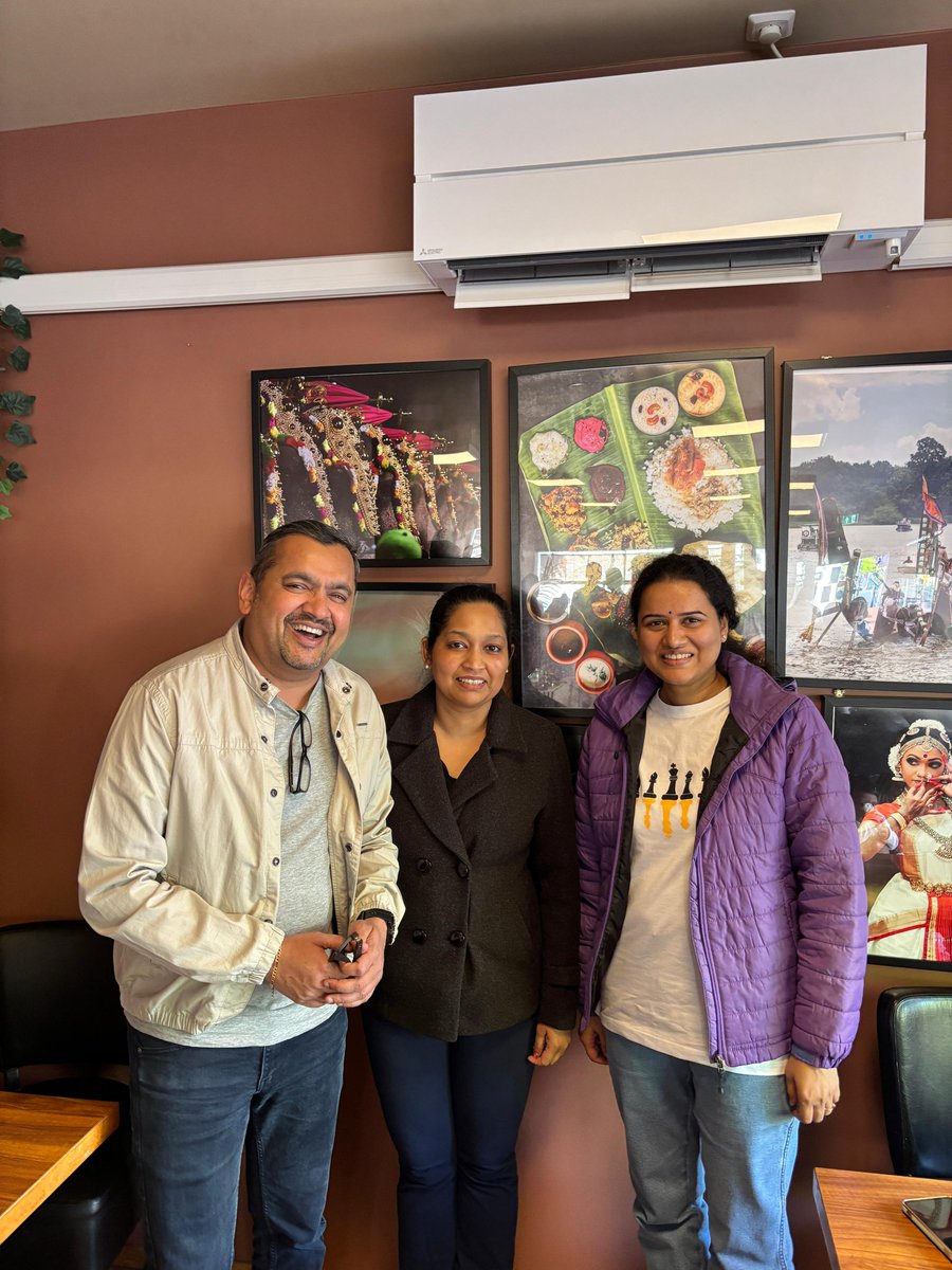 Had a wonderful dining experience at <a href="/spisoh/">Spisoh -South Indian Restaurant</a> Restaurant in Norway 🇳🇴 — the flavors truly reminded me of home! Huge thanks to <a href="/kamath_nitish/">Nitish Kamath</a> and his team for the warm hospitality and delicious food. A must-visit spot for Indian cuisine lovers! 🙏🍛 <a href="/NorwayChess/">Norway Chess</a>
