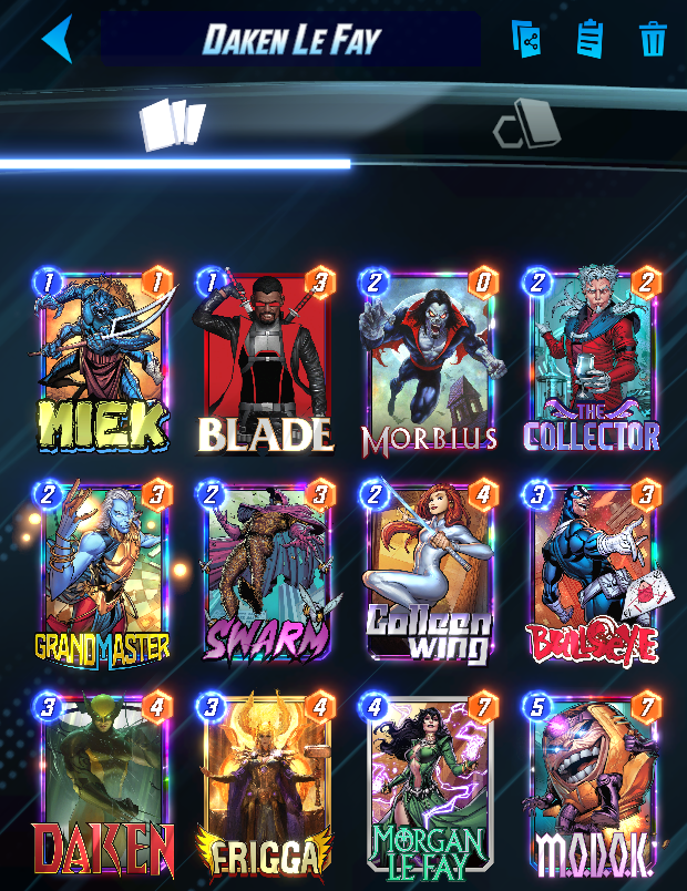 Depriesticles's tweet photo. Ummmm....should I be concerned about my rank after hitting infinite for the season? Feels a bit ominous lol. #MarvelSNAP https://t.co/nqfOAAeaOt