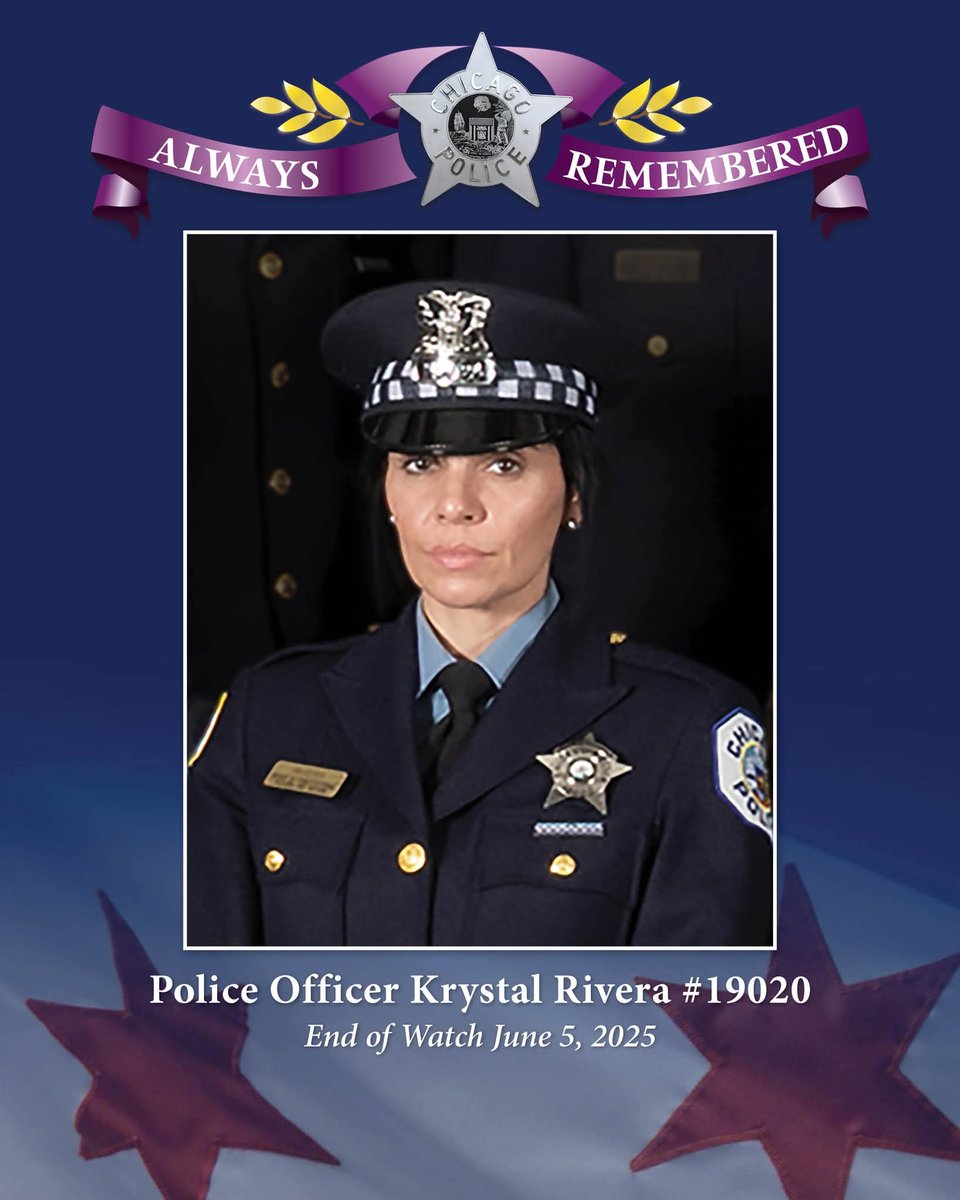 I've decided (after much prayer) to make Monday's Prayer service include a special tribute to Officer Krystal Rivera and the officers of the 6th District...join us please at 87th and the Dan Ryan 7pm (near Floor and Decor)