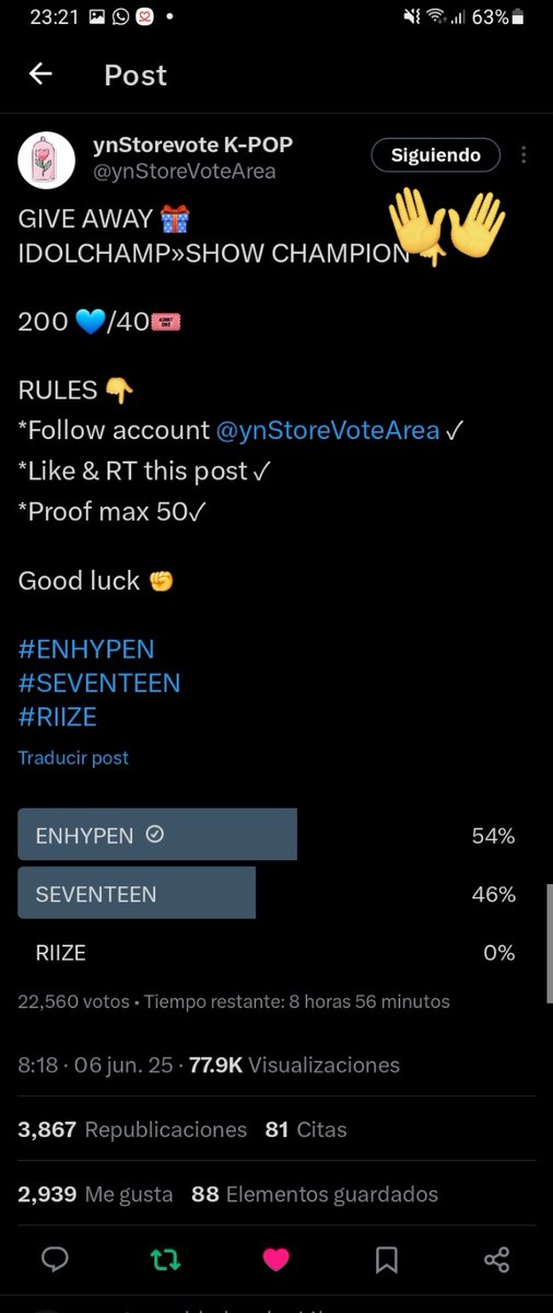mx_enha's tweet photo. @ynStoreVoteArea Done for #ENHYPEN https://t.co/dwP1C9CVhb