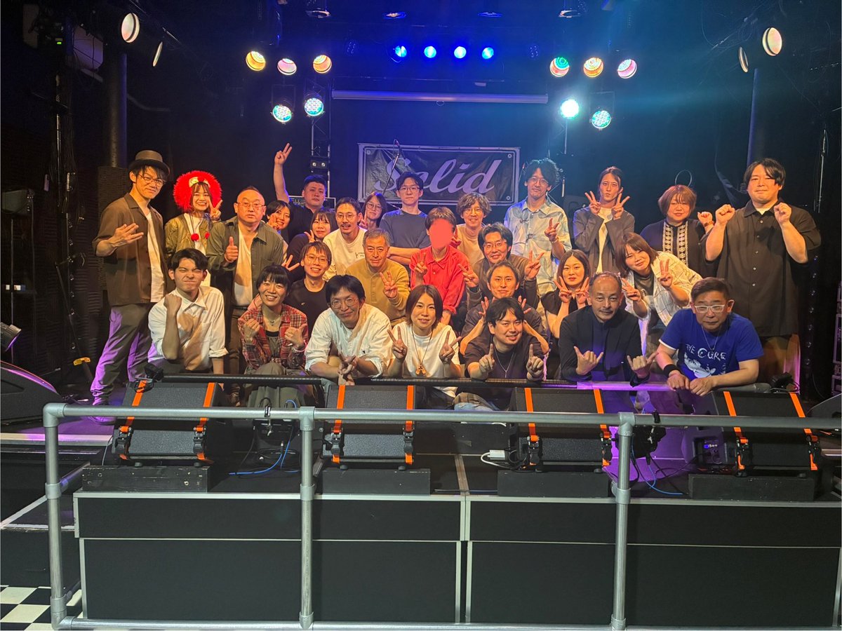 YurubanSapporo's tweet image. 昨日、無事に合同ライブが終了致しました！とても楽しかったです(*´∇｀*)
他のサークルさんとも前より深く交流できて、良い時間になりました！！

出演者の皆さん、お疲れ様でした！
見に来てくださった皆様、会場のsolidさん、どうもありがとうございました！

#ゆるバン
#CPC
#accent
#バンド札幌