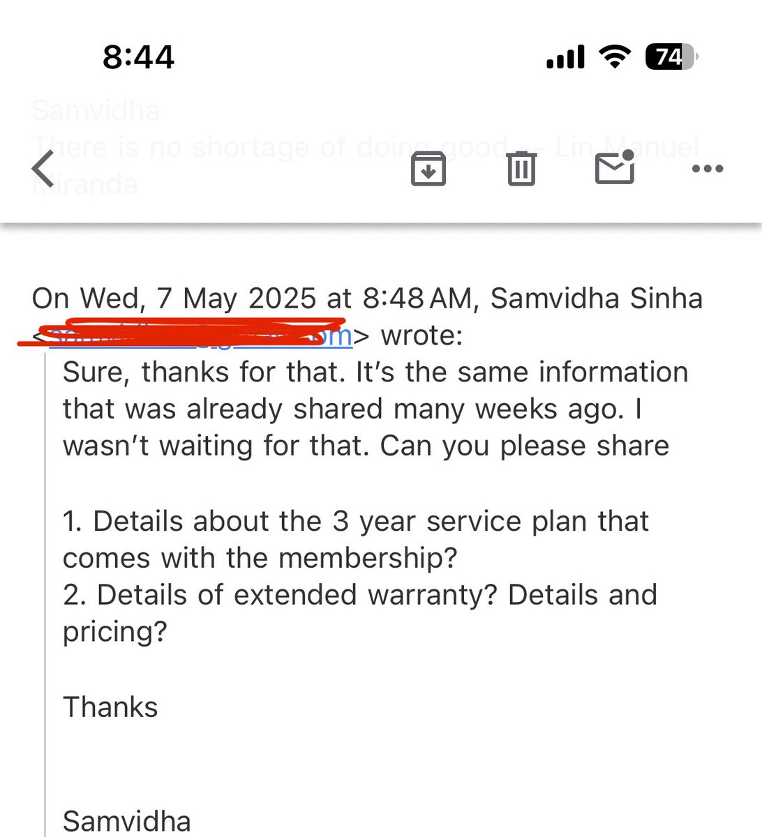 Samvidha tweet media
