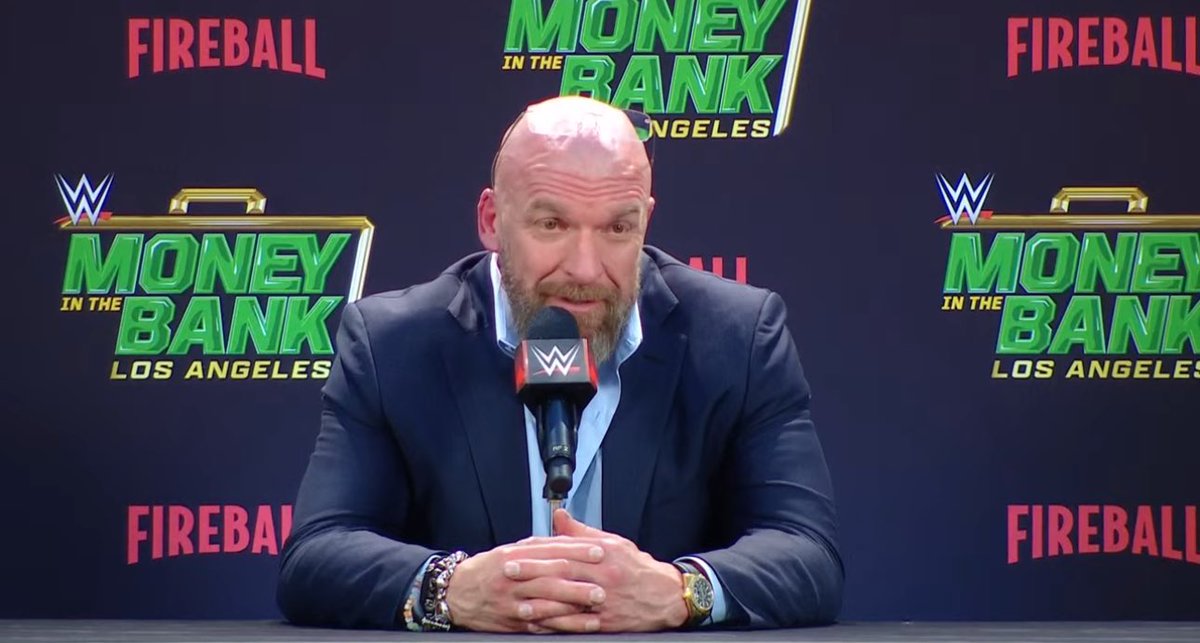 WrestleOps's tweet image. Triple H says there a lot of exciting things coming up over the next year or two from a lot of different sources, many of which we wouldn’t expect them to go down said road.