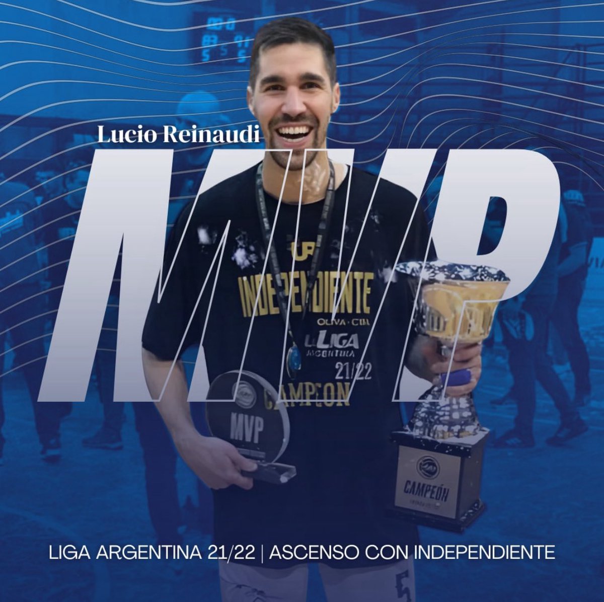 sociosidscoliva's tweet image. LUCIO MVP ⭐

👉 Desde el INDEPENDIENTE Deportivo Social Club, Saludamos y Felicitamos a @LucioReinaudi , quién se coronó como el Jugador Más Valioso de la Liga Argentina 🙌