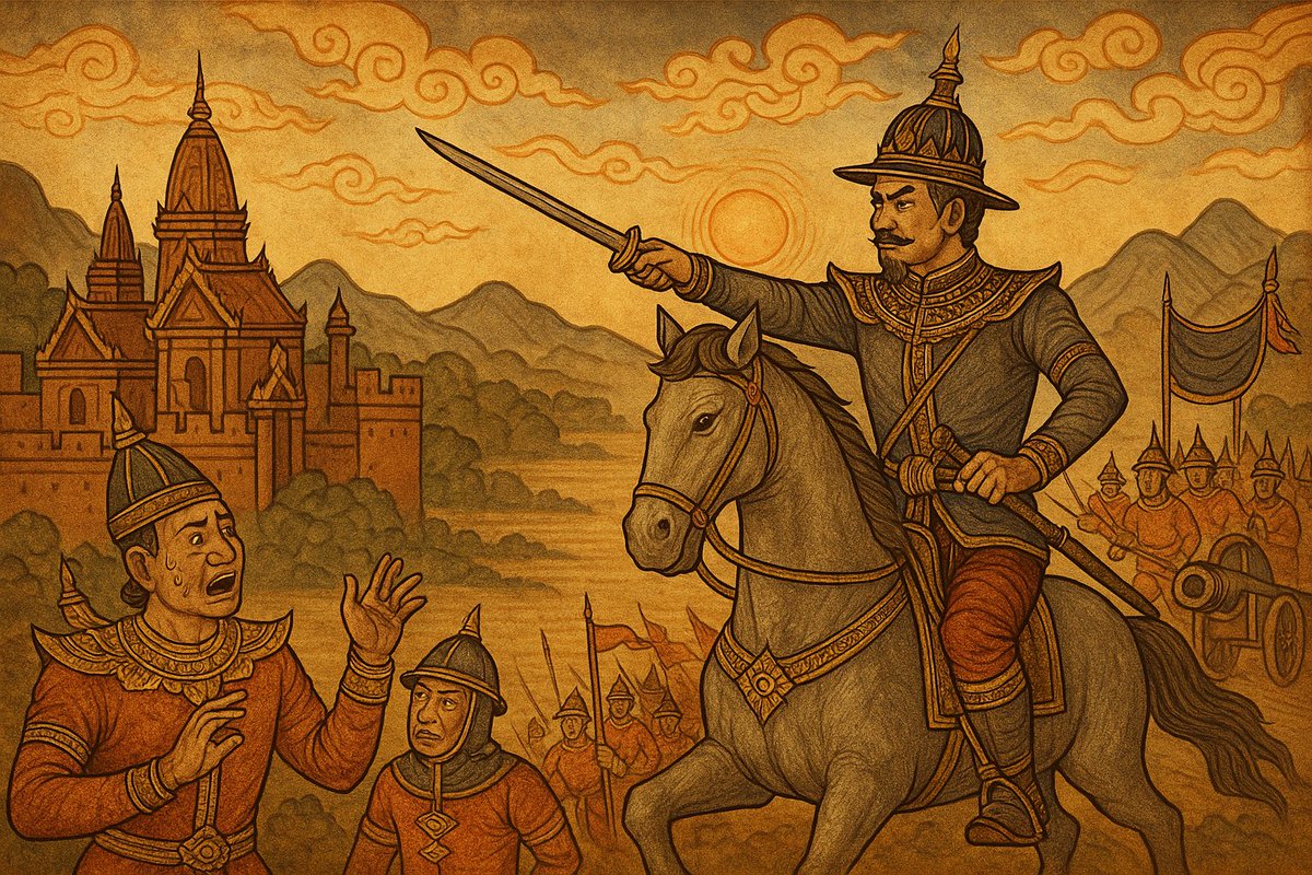 พญาละแวก...ไม่ใช่แค่เมืองที่ถูก เผา แต่คือสิ่งเตือนใจว่า ไทยไม่เคย ยอมใคร ถ้าใครไม่ให้เกียรติ