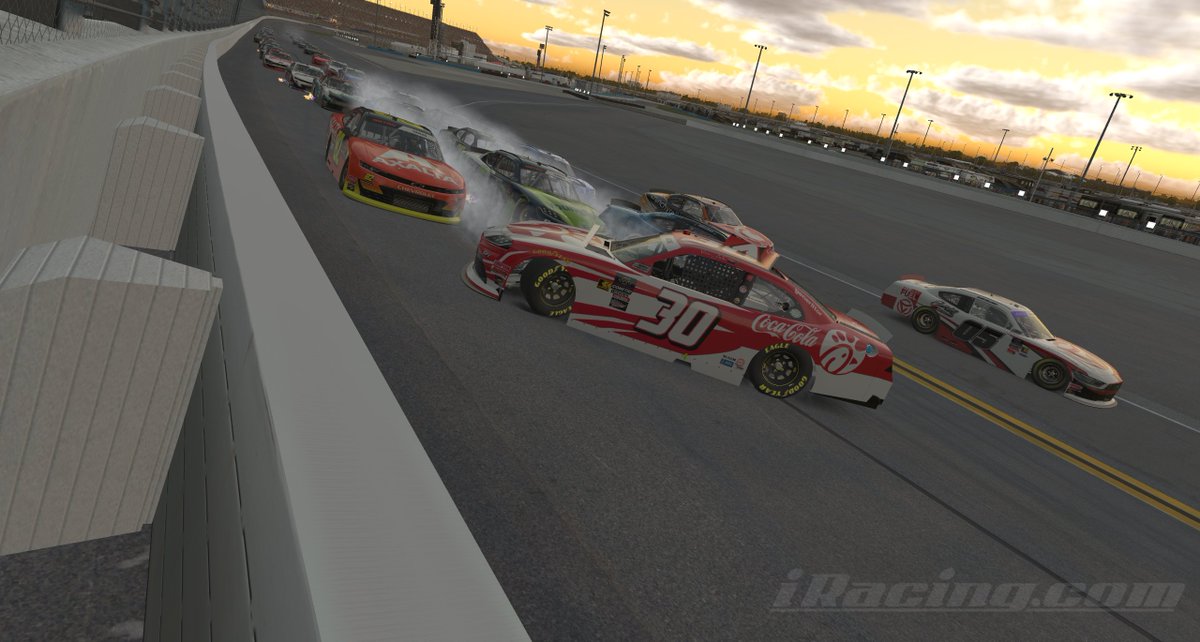 AZasche's tweet photo. @LeagueNitro Race 1 at Daytona went about as bad as it could have, getting hooked before even making it into turn 1 on the first lap. On to Vegas, hopefully with some more luck.

Start-P3
Finish-P29 https://t.co/TN7ODUwy8A