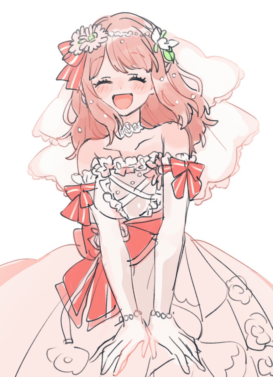 ウェディングイベ👰よかった😭
Afterglow愛唄カバーありがとう…💐 