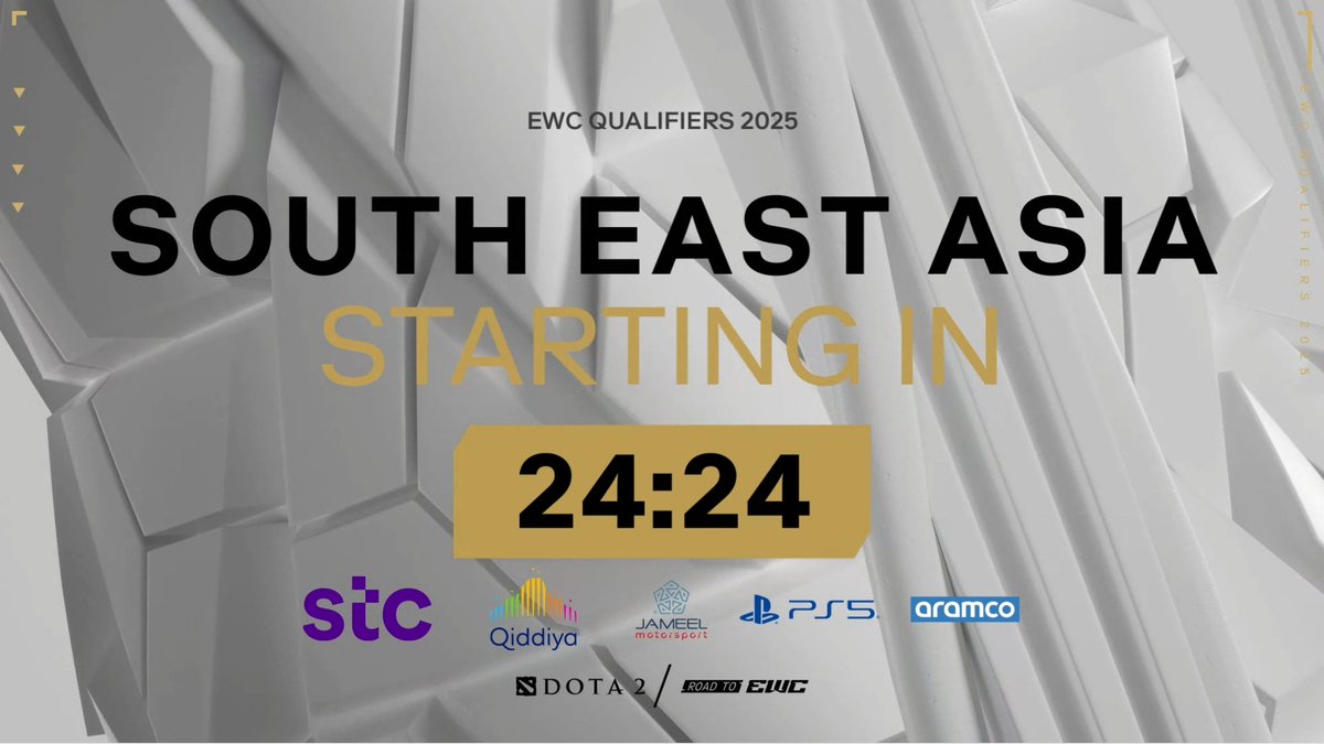 johnxfire (@johnxfire) on Twitter photo The EWC Qualifiers for SEA are about to kick off, with <a href="/MLPDotA/">Mike Le Phoenix</a>! Starting with <a href="/boomesportsid/">BOOM Esports</a> vs the Kukuys first! Tune in for some great action!
📺 twitch.tv/ewc_platinum The EWC Qualifiers for SEA are about to kick off, with <a href="/MLPDotA/">Mike Le Phoenix</a>! Starting with <a href="/boomesportsid/">BOOM Esports</a> vs the Kukuys first! Tune in for some great action!
📺 twitch.tv/ewc_platinum