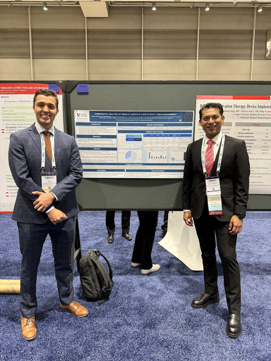 Being a mentor and mentee at the same time has been so rewarding. Every challenge and every success counts. Thank you for the trust and guidance! #VAM25 <a href="/VascularSVS/">Vascular SVS</a> <a href="/FutureVascSurgn/">FutureVascSurgeons</a>