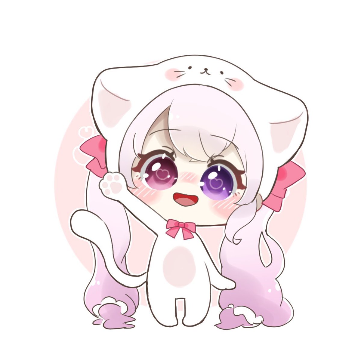 かな餅さんのもうひとつの
はーい！イラスト受け取りました🫶💗
めちゃくちゃ可愛い"(∩>ω<∩)"
ありがとうございました🩷🤍
 #ことちきあーと