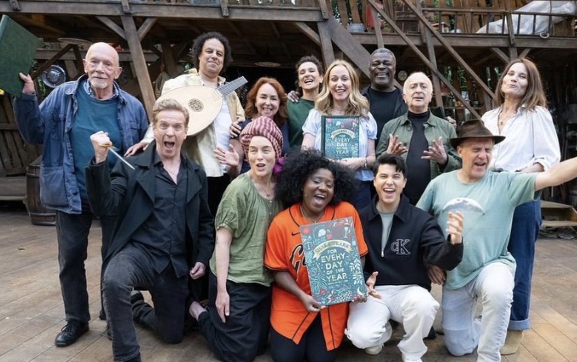 Damian Lewis performed in Allie Esiri's 'Shakespeare For Every Day of the Year-Live!' at Regent's Park Open Air Theatre! Get the scoop here: damian-lewis.com/2025/05/25/598… #DamianLewis #Shakespeare #ShakespeareSunday #ShakespeareForEveryDayOfTheYear #ShakespeareForEveryDayOfTheYearLive