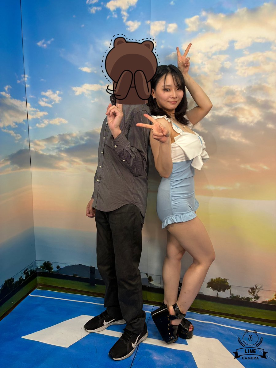 kyosuke913's tweet photo. 大きな声では言えない推しに会い、緊張でガクブルしつつも乗り切った男の図。

#中山ふみか 
#ふみたす https://t.co/BkHZYp3FaE