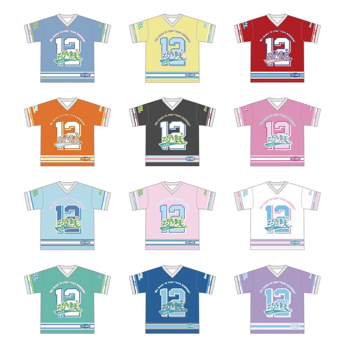 ノイミー全国ツアー2025 のユニフォームTシャツはオサレカンパニーさん