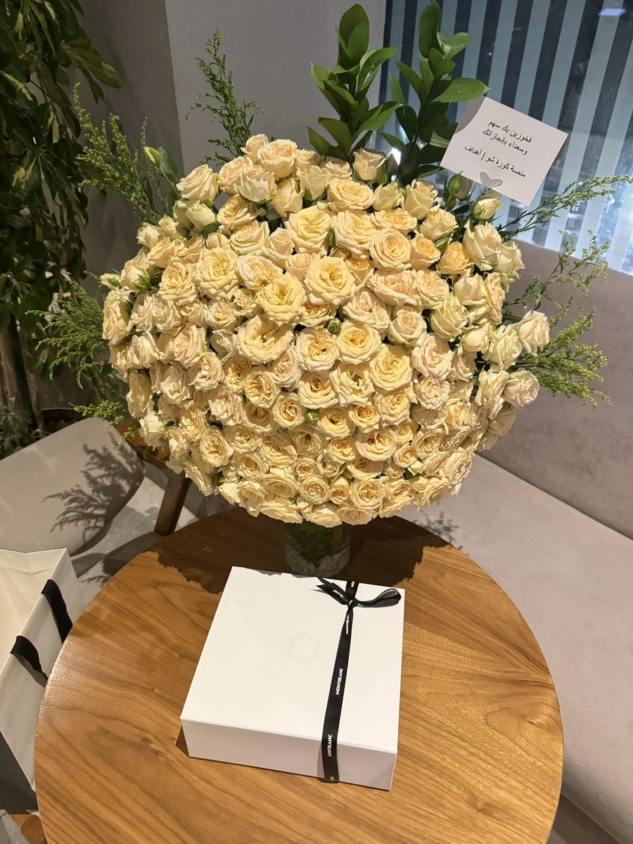 سهم (@1smi_) on Twitter photo سعدت جدًا بـهدية رائعة ورمزية من كورة شو المُبدعين؛ وذلك بمناسبة حصول حساب سهم على المركز الاول في المملكة عبر 𝕏 ؛ شكرًا لـكم <a href="/koorashow_ksa/">كورة شو | KOORA SHOW</a> اسعدتوني كثير ♥️♥️♥️ سعدت جدًا بـهدية رائعة ورمزية من كورة شو المُبدعين؛ وذلك بمناسبة حصول حساب سهم على المركز الاول في المملكة عبر 𝕏 ؛ شكرًا لـكم <a href="/koorashow_ksa/">كورة شو | KOORA SHOW</a> اسعدتوني كثير ♥️♥️♥️
