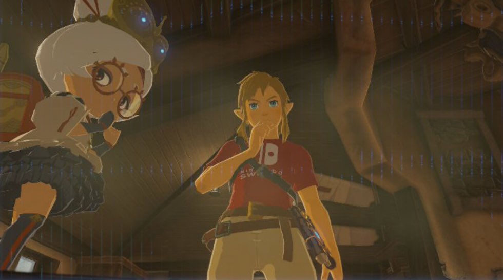 RepugnantBounty's tweet image. you can make purah aknowledge the existence of the little drones that come out of the sheikah slate that are mentioned in botw development book. I always laugh when I see youtubers mention &quot;theres no evidence of it in game sadly&quot; because i discovered this a week after launch 2017