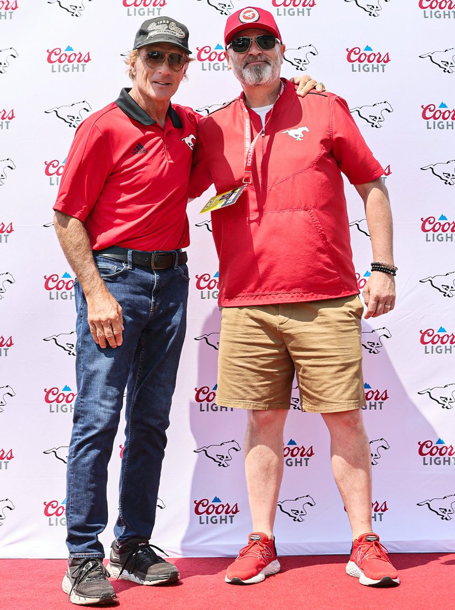 Not a bad day at work with the legendary <a href="/DougFlutie/">Doug Flutie</a>