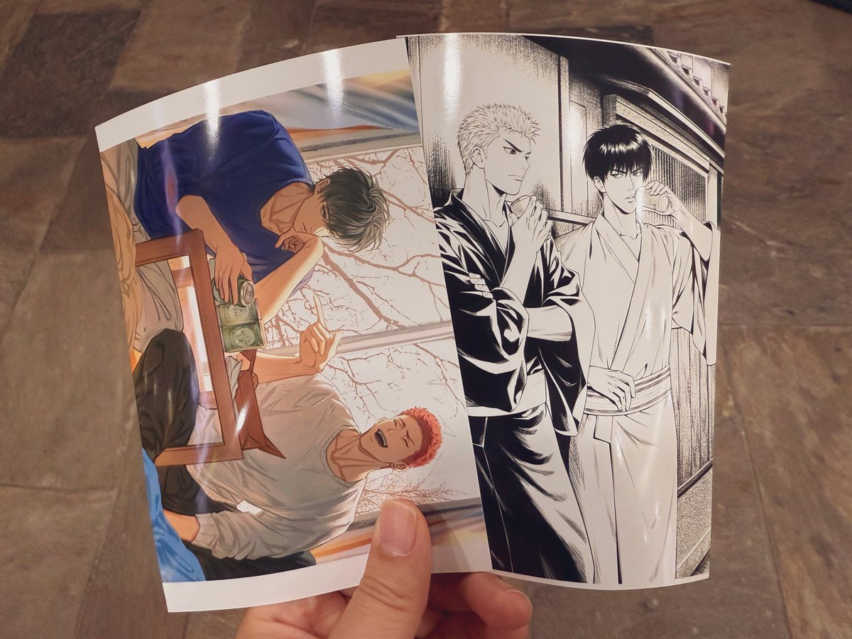 출력해봤습니다! 아름다워요🍁🌸