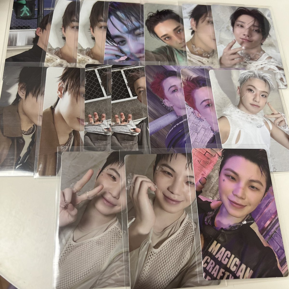 _wo_muu's tweet photo. SEVENTEEN HAPPY BURSTDAY セブチ アルバム トレカ　タワレコ　weverse 交換

【譲】エスクプス・ジョシュア・ジュン・ホシ・ウジ・ミョンホ・ミンギュ・ドギョム・スングァン・バーノン・ディノ

【求】ウォヌ※異種交換検討します🦊

郵送希望💌お気軽にお声がけください！ https://t.co/YYeuHcskRH
