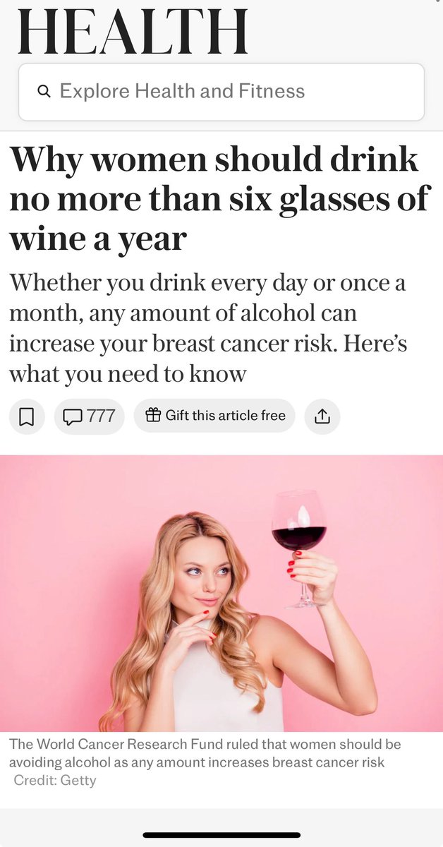 Turns out alcohol isn’t ok in moderation like they said