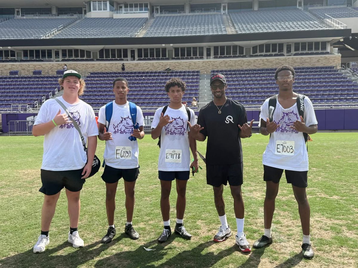 brayden gray (@brayg33) on Twitter photo had a great time today at <a href="/TCUFootball/">TCU Football</a>!! thank you <a href="/CoachKrueger3/">Tanner Krueger</a> and <a href="/BlaiseRison/">Blaise Rison</a> for taking the time to talk to me! had a great time today at <a href="/TCUFootball/">TCU Football</a>!! thank you <a href="/CoachKrueger3/">Tanner Krueger</a> and <a href="/BlaiseRison/">Blaise Rison</a> for taking the time to talk to me!