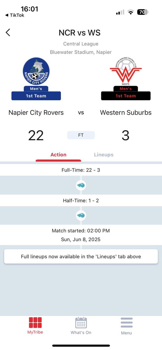 Some result team 🤣🤣
<a href="/NCR_fc/">⚽️ Thirsty Whale 🐳 Napier City Rovers</a>