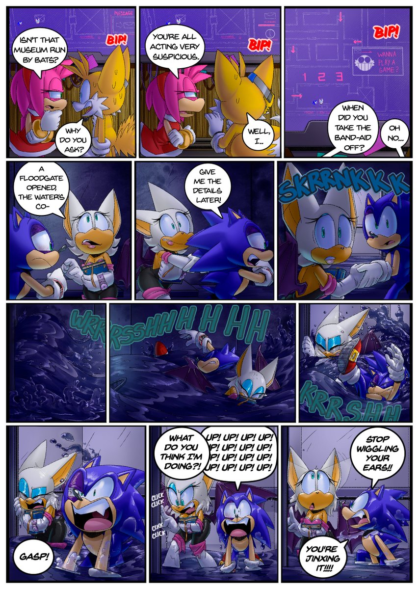 I'm so tired, you guys hahahha
#sonicfancomic #OriginofChaos #SonicTheHedgehog #SOoCfancomic #sonicau #fancomic #sonicoc #RougeTheBat #AmyRose #TailsMilesPower