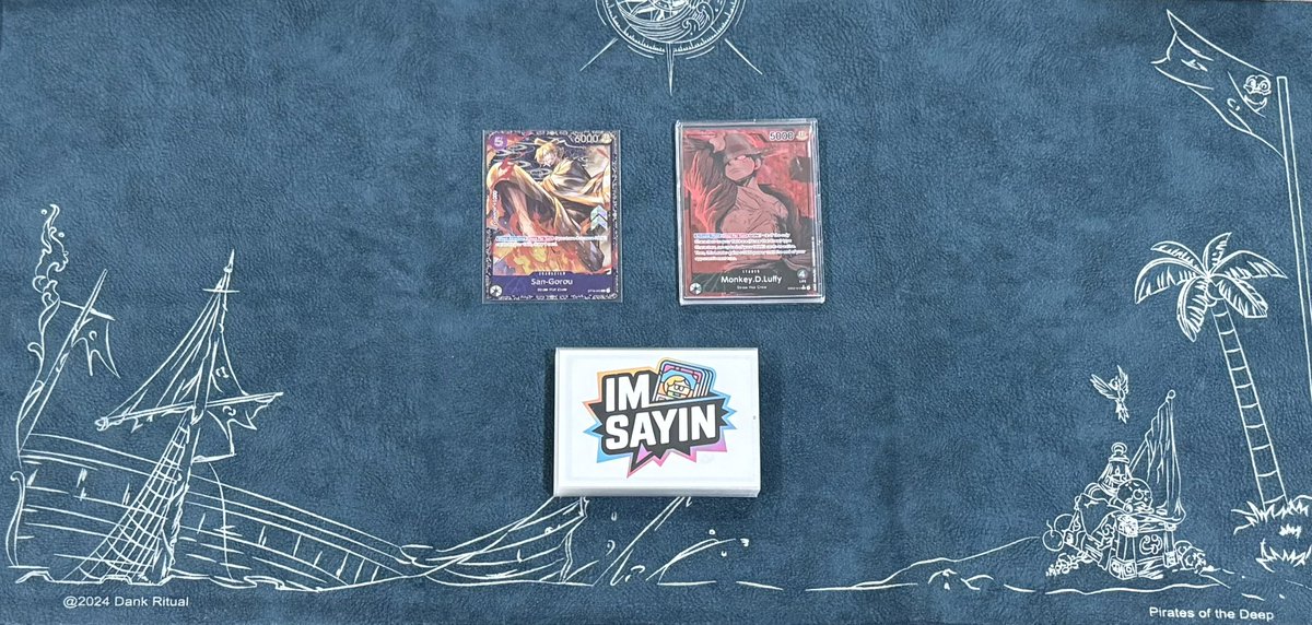 PPG Shreveport Louisiana Regional Tourney Report:

Got bodied in the main event 0-3 with Lucci: unfortunate matchups.

2 Side Events 8-0 
with “Im Sayin” GP Luffy! <a href="/AyOPacMan_/">Pac-Man</a> 

R1: Shanks
R2: Usopp @Cross_Aii 
R3: Shanks
R4: Teach

R1: No Show
R2: Pluffy
R3: Zooro
R4: Nami