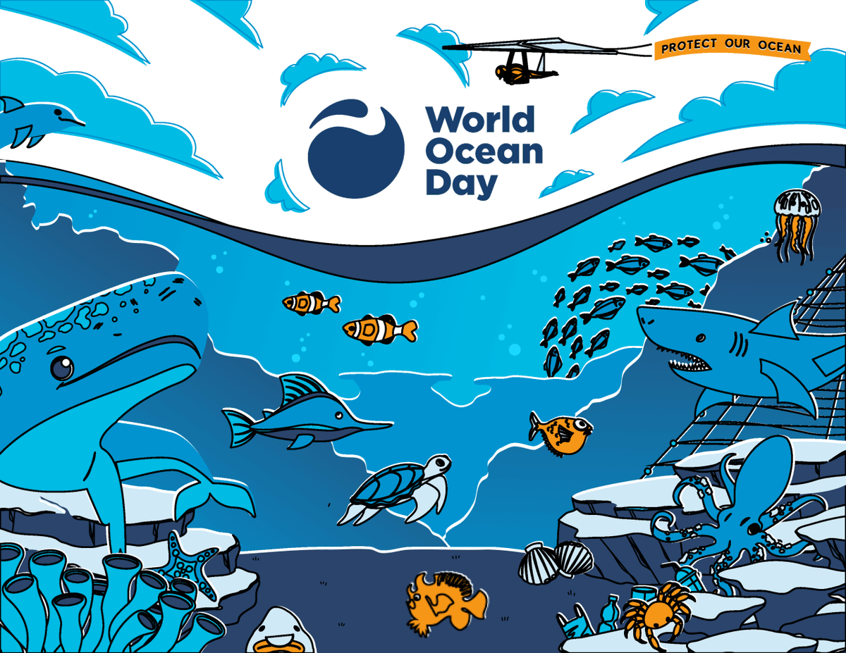 The_MMO's tweet image. At the Marine Management Organisation, we’re proud to protect our seas and support sustainable use of our marine resources. Let’s work together for a healthier ocean! 🐟🌿
#MMO #ProtectOurOceans #BluePlanet #WorldOceanDay