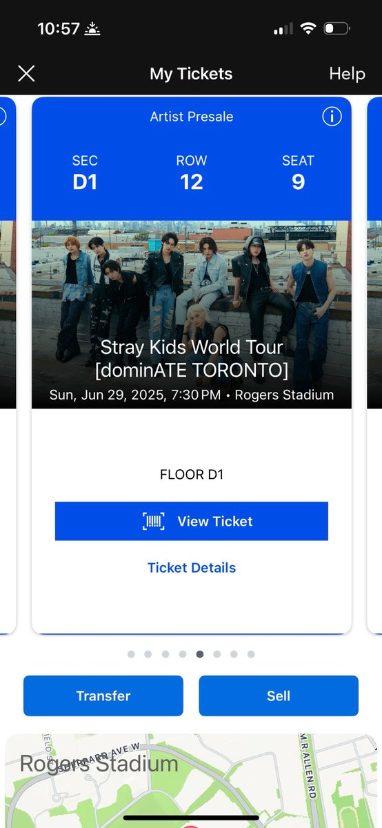P0PZXA's tweet photo. SELLING 4 STRAY KIDS CONCERT TICKETS !!!!!!
Section D1 Row 12 Seats 8-11 for $400 EACH. the price has been dropped from original price of $500. Prices are still negotiable!!!
Please message me if interested :)
proof below https://t.co/H8CVhcLCvl